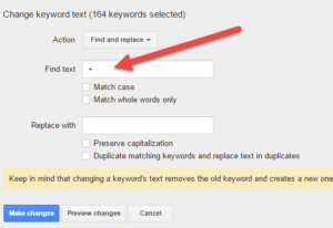Change-keyword-text-in-adwords