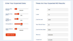 PPC ROI Calculator